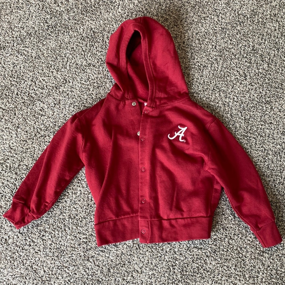 University of Alabama Button Up Jacket Size 3T